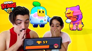 Ebrar 57 KUPADA SANDY ve SPROUT ÇIKARTTI! Brawl Stars