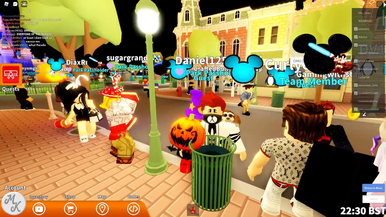 Zagrajmy w Roblox #302-Parada!-Magic Kingdom Theme Park