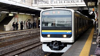 2019/02/19 【大宮出場】 209系 C619編成 大宮駅 | JR East: 209 Series C619 Set after Inspection