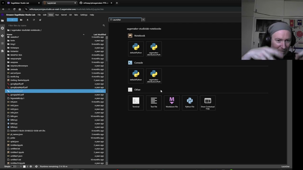 Getting Sagemaker Studio Lab ready