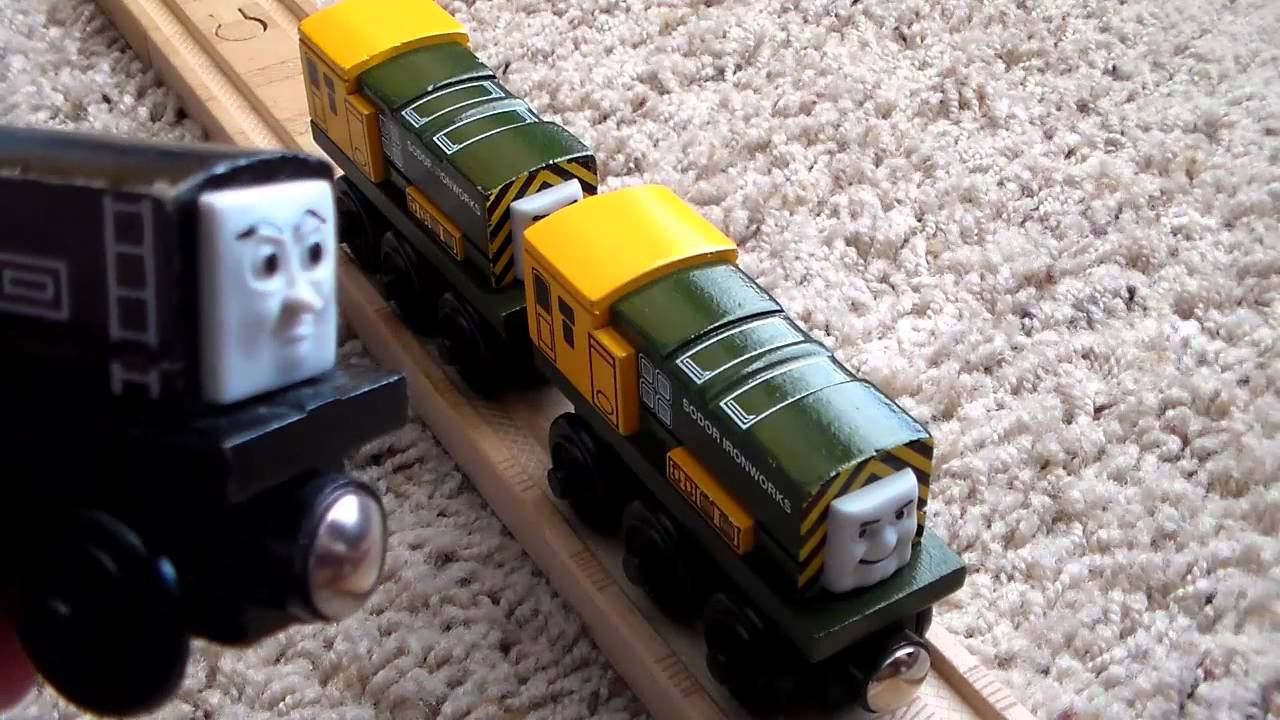 arry and bert wooden railway