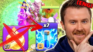 NO FIREBALL with SUPER WITCHES ! What is BEST (Clash of Clans)