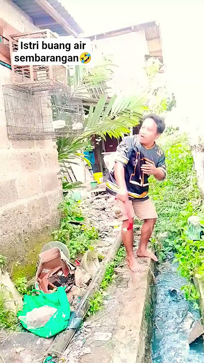 Basah kuyup dah🤣 #kocak #funny #lucu #pasanganreceh #comedy #ngakak #komedi #duet #fun #short