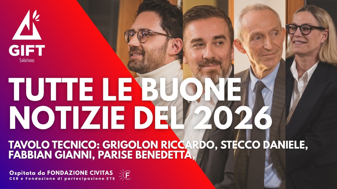 TUTTE LE BUONE NOTIZIE DEL 2026 - TAVOLO TECNICO