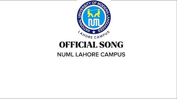 NUML Lahore Official Song released on 14 August 2025 | NUML Lahore Campus