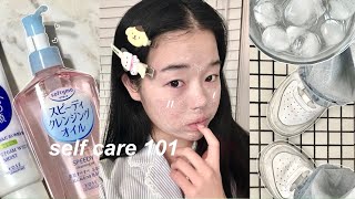 Self-Care Vlog Korean Gl Skin, New Nails, Relaxing After Exams Etc