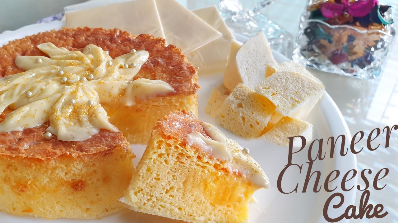 Easy Paneer Cheese Cake Slice Cheese ♡ YouTube