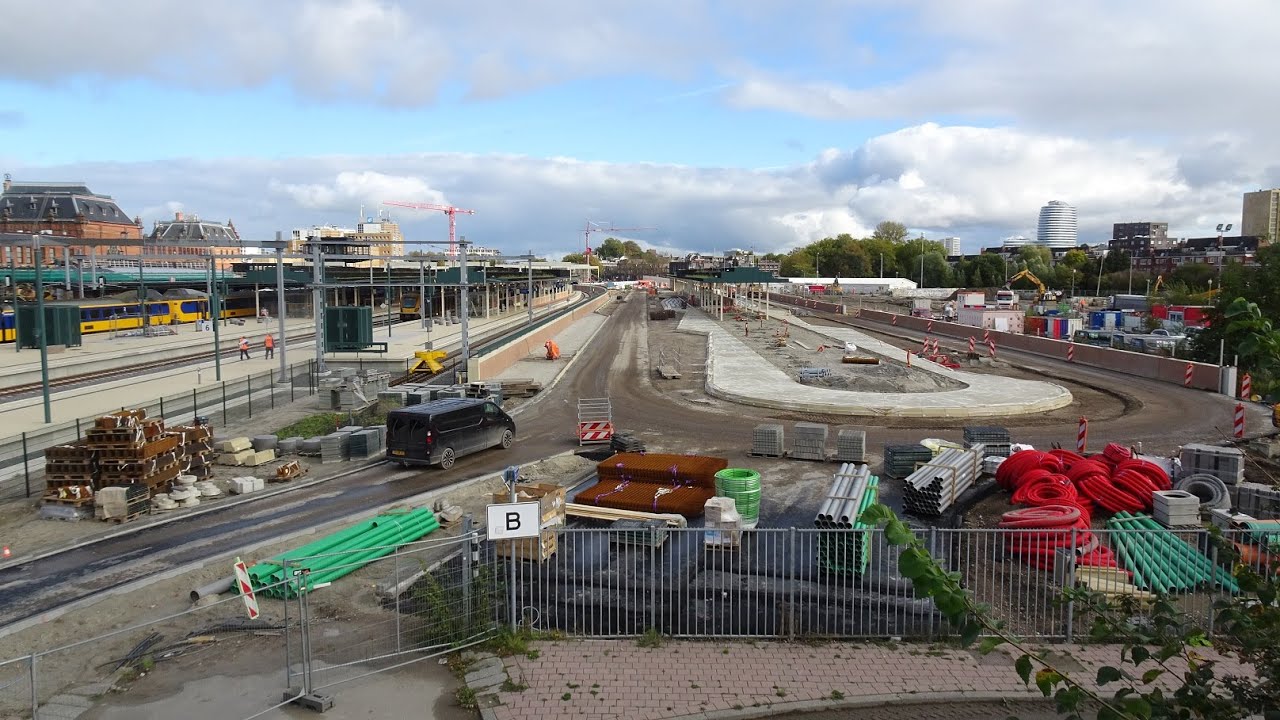 update hoofdstation / Emmaviaduct Groningen 7/11/'25