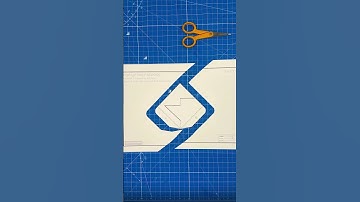 Pop-Up Prep School: V-Folds part 11: Single Piece V-Fold Crossover