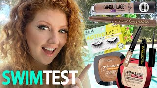 Waterproof Drugstore Makeup | Let's SWIM Test It!