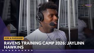 New Ravens Safety Jaylinn Hawkins on Joining Baltimore, Kyle Hamilton & Training Camp