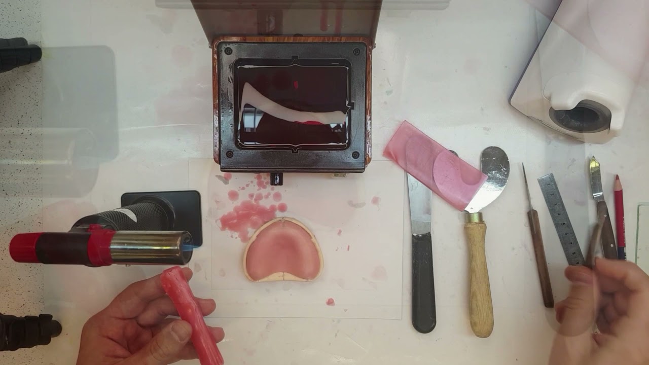 ÜST ÇENE MUM DUVAR HAZRLIĞI