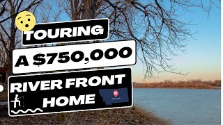 Touring a 750 000 Great Falls Montana River Front Home
