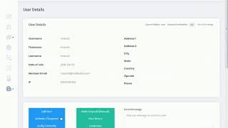 User Account Registration - Pro HYIP Script