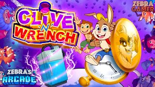 Clive 'N' Wrench Gameplay - Zebra's Arcade!