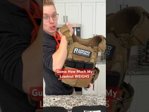 *GUESS* How MUCH My FULL Loadout WEIGHS (Correct Answer = Free 🍪) #edc #civtac #tactical