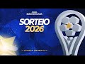 Sorteio das Fases Preliminares da Sudamericana 2026 ⚽