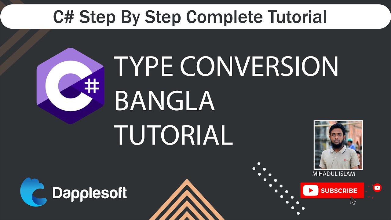 C# Type Conversion Bangla Tutorial - YouTube