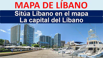 Qual a localização geográfica do Líbano?
