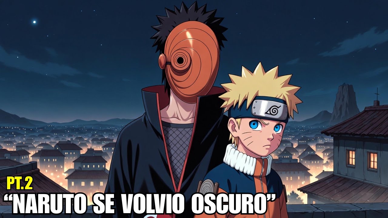 ¿Y Si OBITO Hubiera Criado a NARUTO Desde las SOMBRAS?