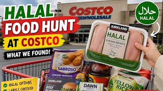 Costco Shopping Vlog In USA 🇺🇸 | Halal Options You Must See.