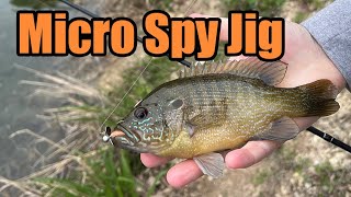 Micro Spy Jig  Bladed Propeller Micro Finesse Lure For Panfish Crappie