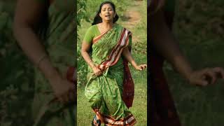 Niya malayalam serial actress green saree.