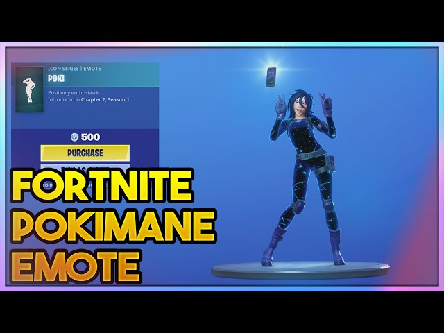 How To Get Pokimane Emote In Fortnite! (Unlock Pokimane Emote