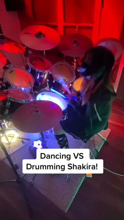 Drumming diiringi SHAKIRA! #shorts