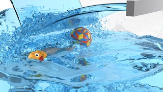 Weighted Laplacian Smoothing for Surface Reconstruction of Particle-based Fluids
