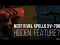 Nerf Rival Apollo XV-700: Hidden Feature?