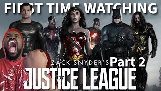 Zack Snyder's Justice League Reaction Part 2 | First Time Watching |  DCEU Movie Commentary