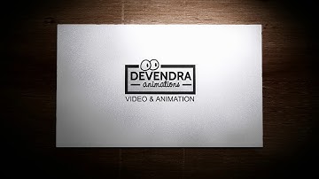 Animated Business visiting card Video