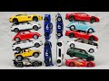 Box Full of Model Cars-Mazda Mx5, Koenigesgg Jesko, Lamborghini Scv12, Byd Yang Wang U8, Toyota Car