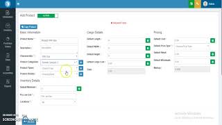 Standard Inventory Basic Process Profile
