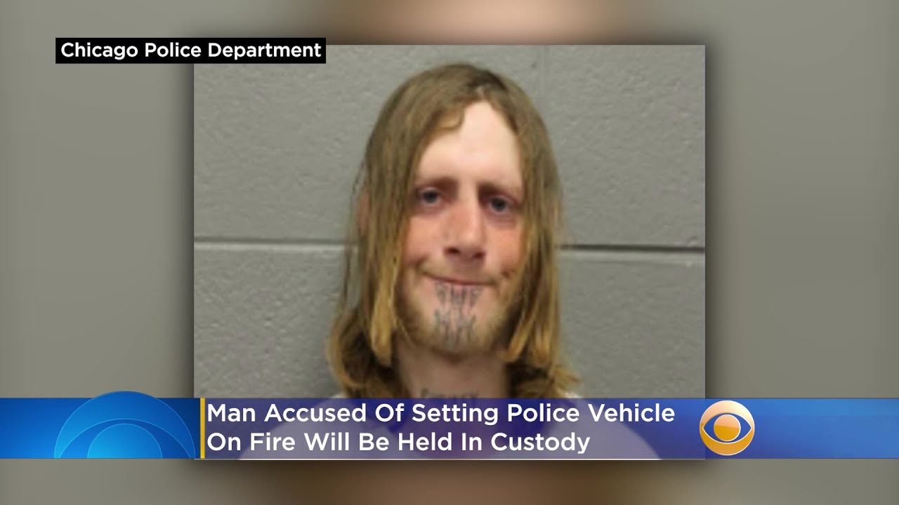 Man Accused Of Setting Police Vehicle On Fire Ordered Held - YouTube