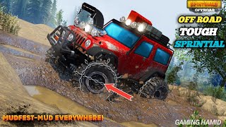 offroad driving simulator spintrials #20 best 4x4 off-road jeep games - Android Gameplay screenshot 3