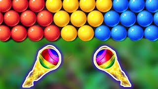 BUBBLE SHOOTER NEW GAMEPLAY LEVEL #89-97 😳 / BUBBLE SHOOTER ANDROID Gameplay #82 screenshot 2