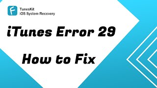 Solved: iPhone/iTunes Error 29