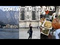Come with me to italy lets visit venice milan and lake como together  travelvlog