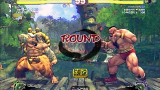 SSF4 AE ver 2012 iop890(gouken)vs ninifuta0222(zangi)