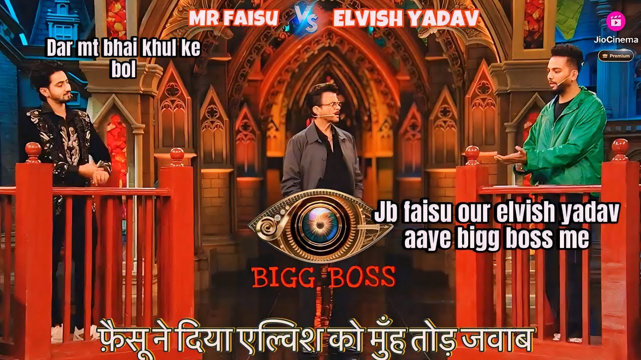 Elvish Yadav Vs Mr Faisu live Full Video |Elvish And Mr Faisu Aamne Samne | BigBoss |All