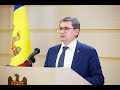 Briefing de presă al Președintelui Parlamentului Igor Grosu