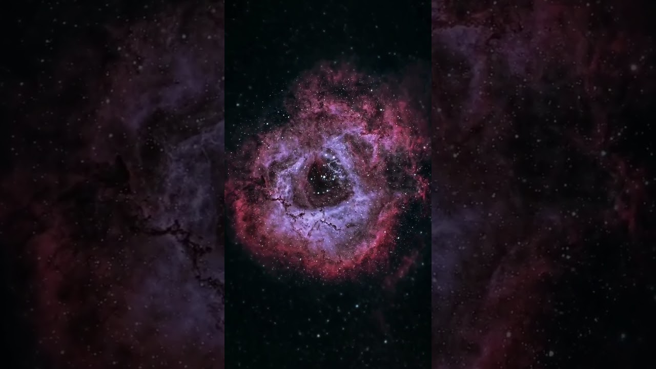 Contemplem a Nebulosa Roseta! 🌺🌌 