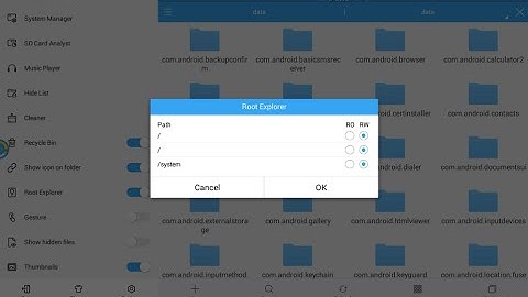 How To Get Access to /data/data/ Directory Using ES Explorer