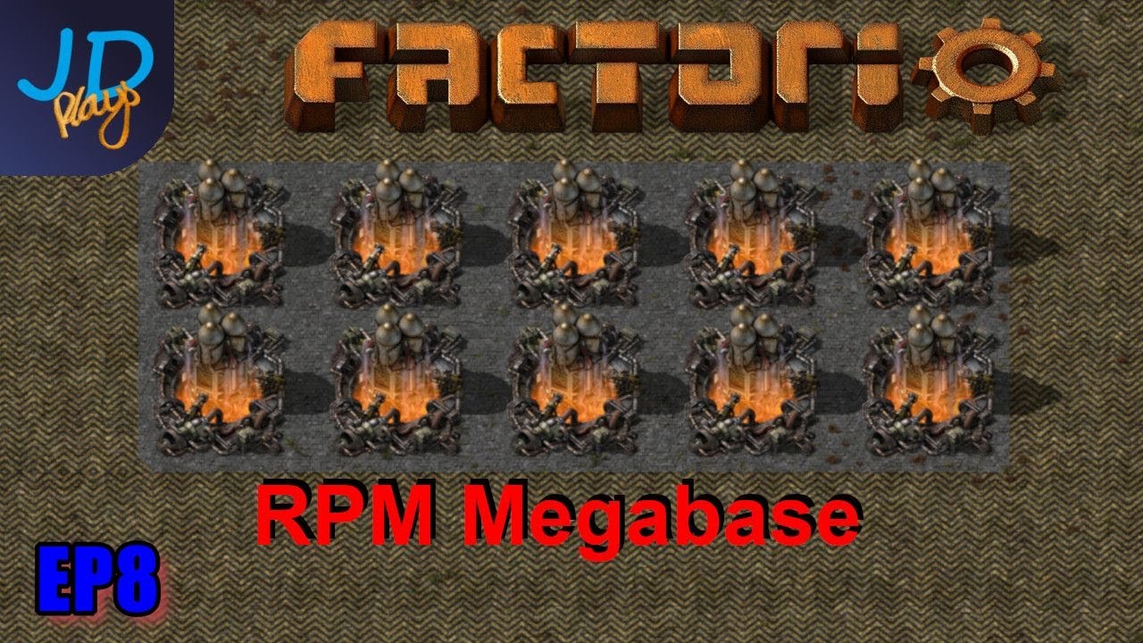Factorio 0.17 Ep8 Train supply manager Automated trains | RPM Megabase