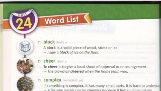 Af soomaali : 4000 Essential English words  Book 1 Unit 24