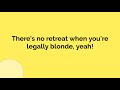 Legally blonde remix   legally blonde   lyrics