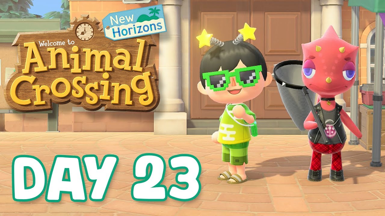 BUG OFF in Animal Crossing New Horizons (30 Day Challenge DAY 23) - YouTube