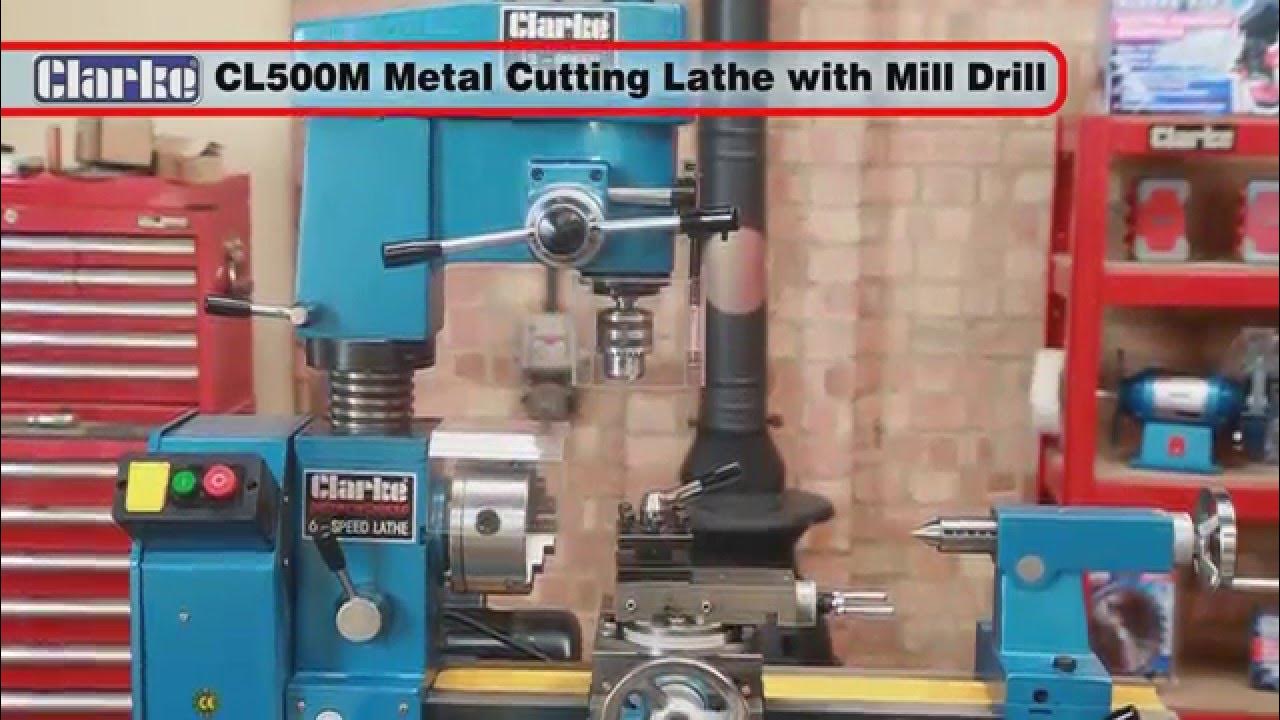 Clarke CL500M Metal Lathe with Mill Drill YouTube